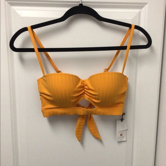 Shade & Shore Other - Shade & Shore Women’s Bikini Top, Yellow, size 34C